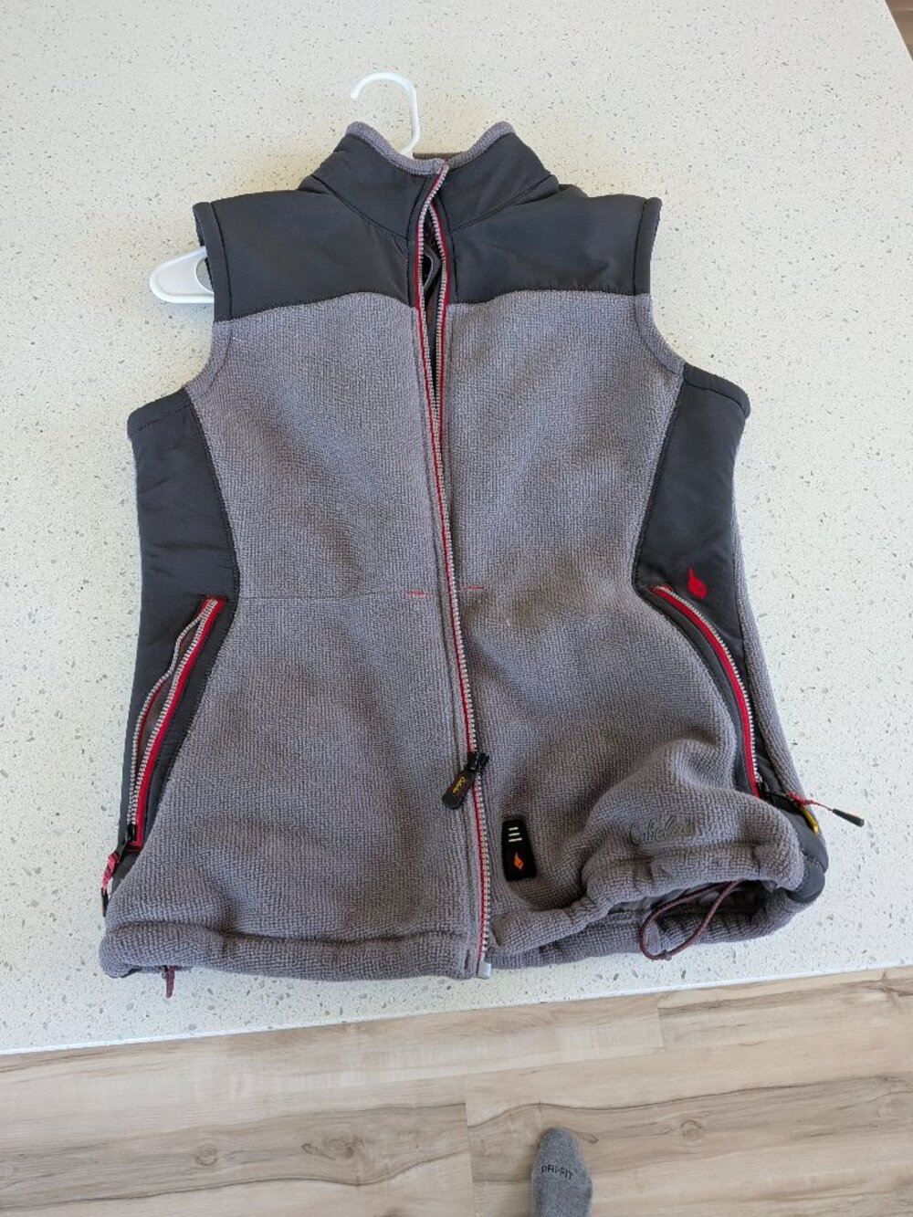 Cabela's Powered by Gerbing Women's Heated Vest - WindShear - Size S